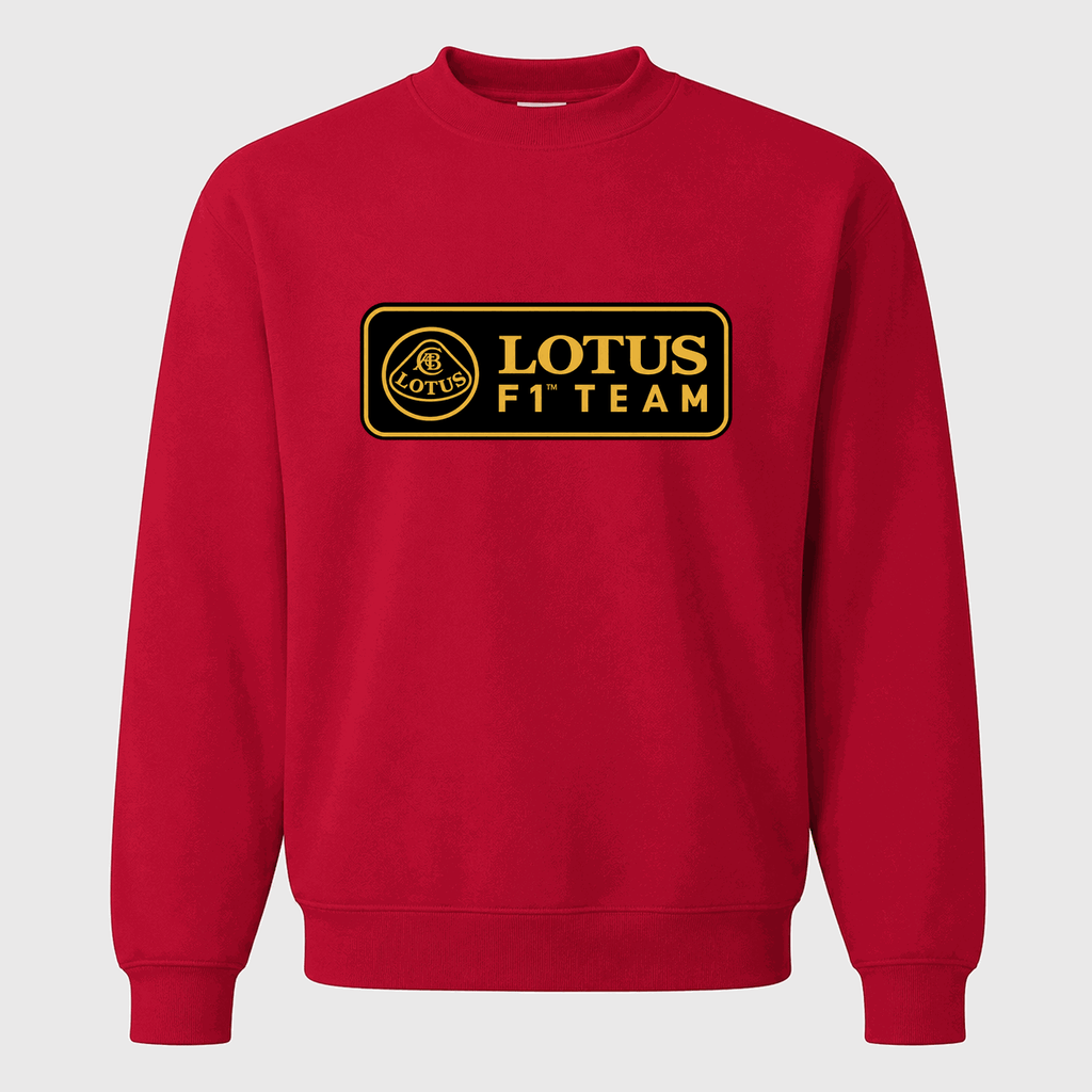 Men's Lotus F1 Team Crewneck Sweatshirt - Red
