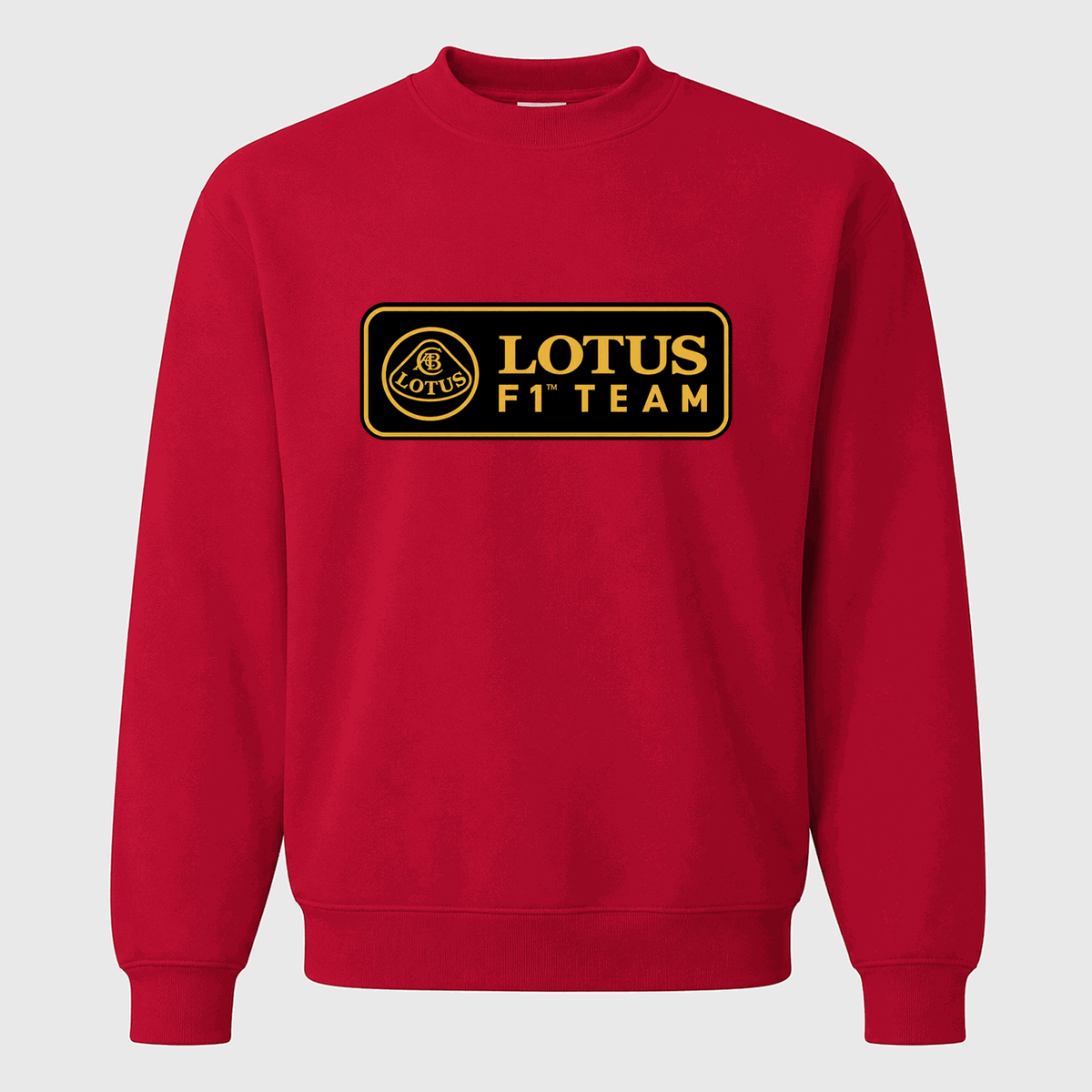Men's Lotus F1 Team Crewneck Sweatshirt - Red