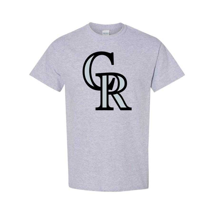 Men's Colorado Rockies Cotton T-Shirt - Gray