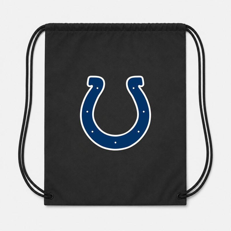 Indianapolis Colts Drawstring Bag - Black