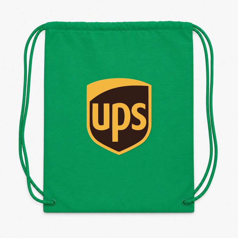 UPS Removebg Preview Drawstring Bag - Green