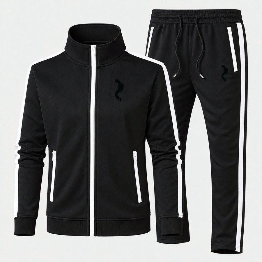 Michael Jackson tracksuit in Black
