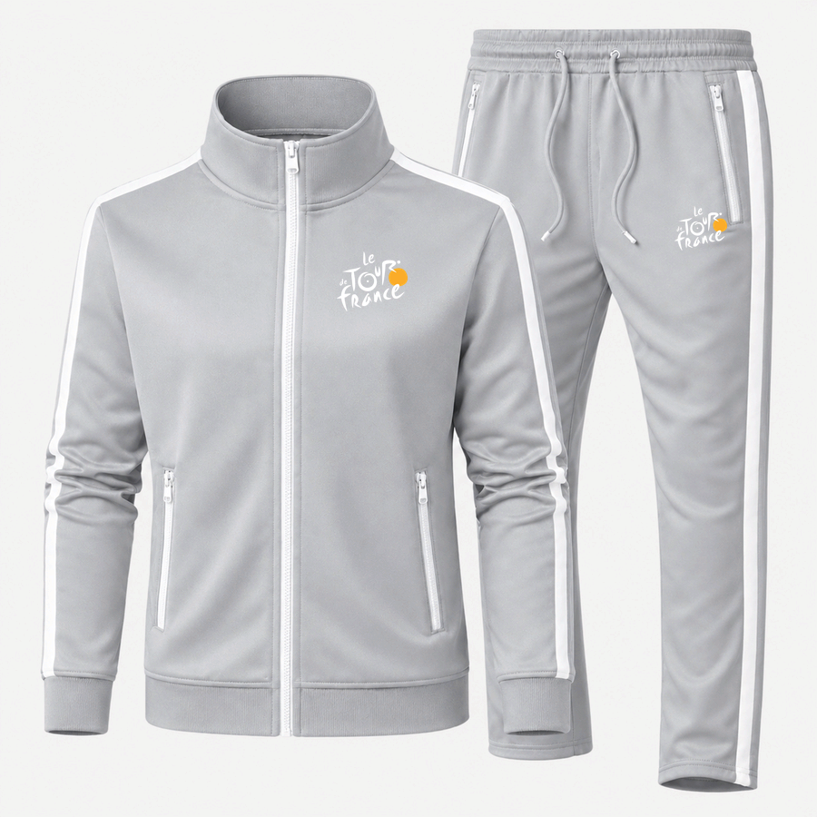 Tour de France White tracksuit in Gray
