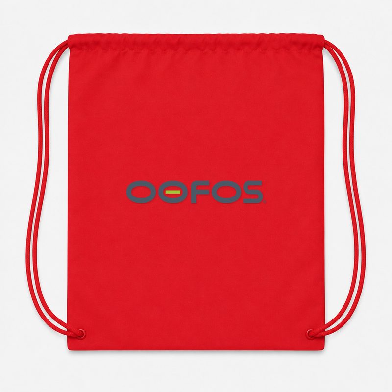 Oofos Drawstring Bag - Red