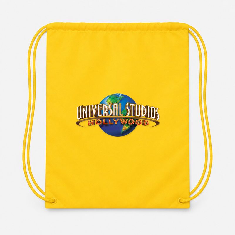 Universal Studios Hollywood Drawstring Bag - Yellow