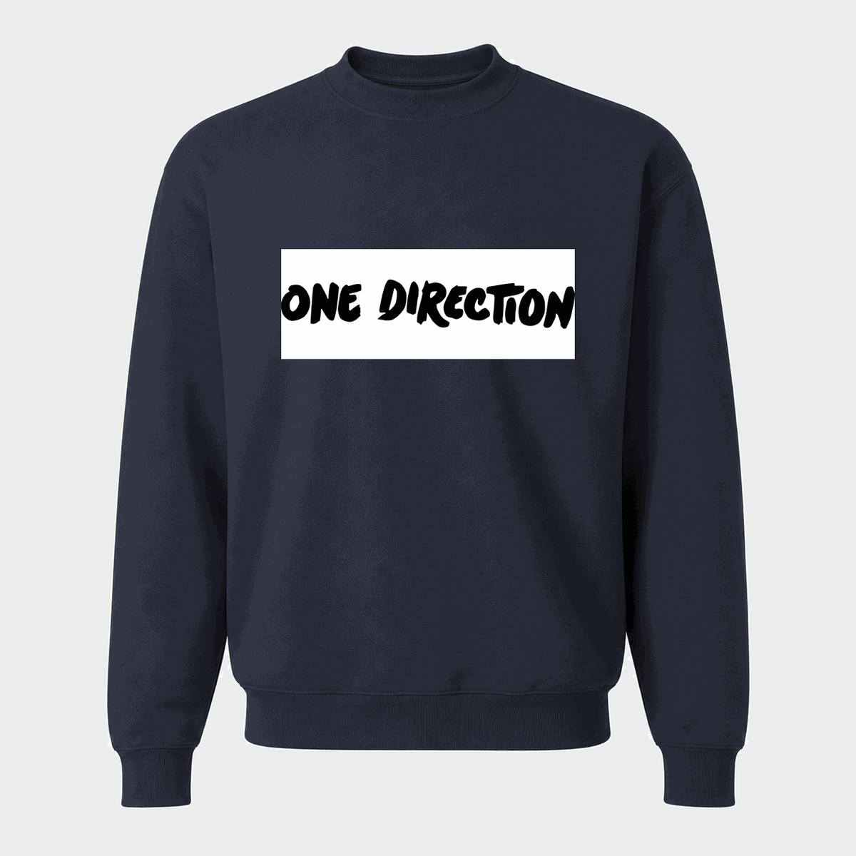 Men's One Direction Crewneck Sweatshirt - Navy