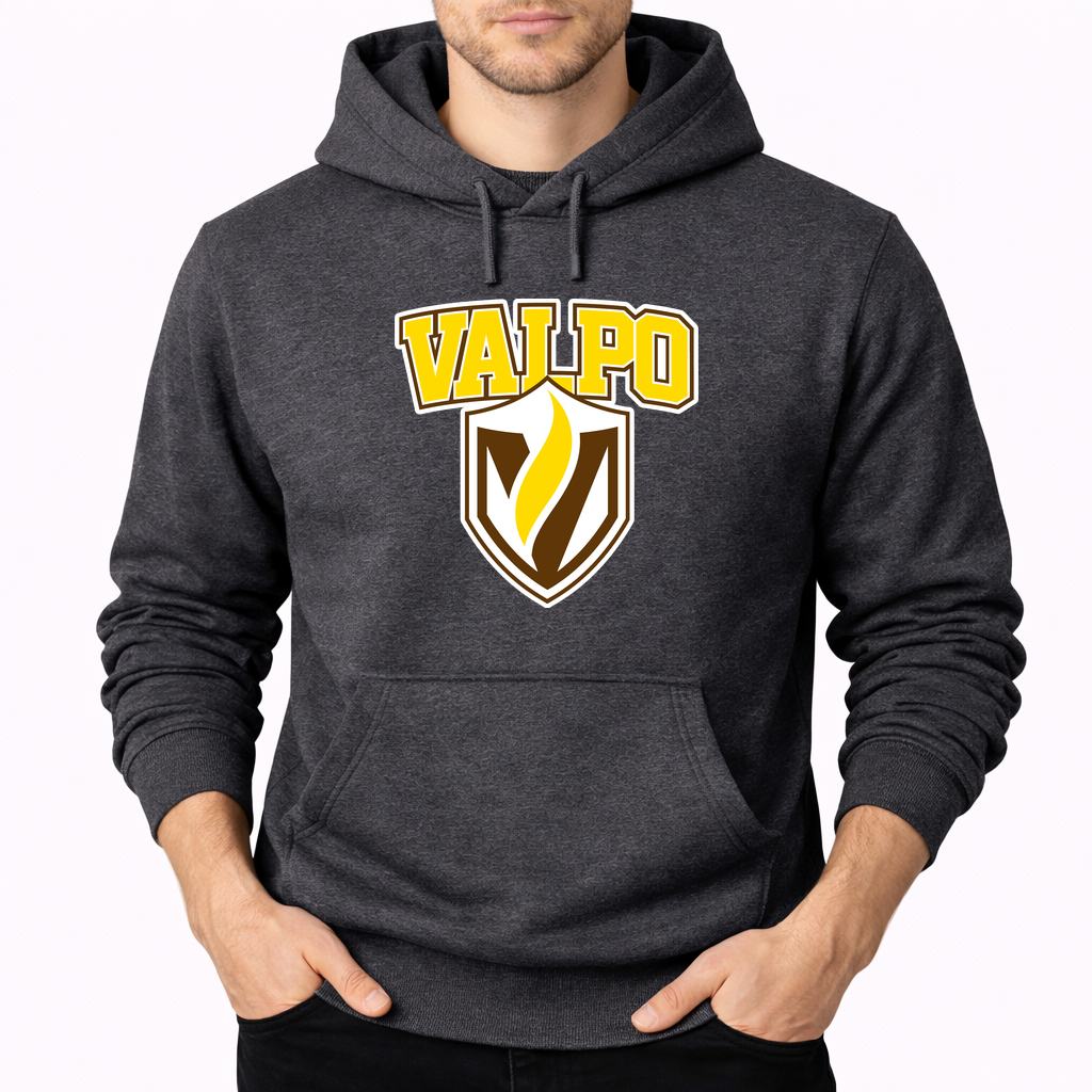 Men's Valparaiso Crusaders Pullover Hoodie - Charcoal