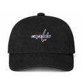 Washington Capitals NHL Logo Black Dad Baseball Cap Hat