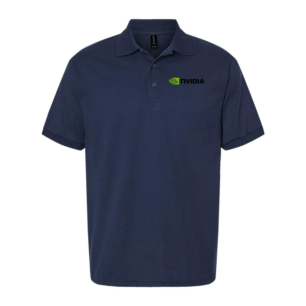Men's NVIDIA Dry Blend Polo - Navy