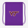 Virginia Tech Hokies Drawstring Bag - Purple