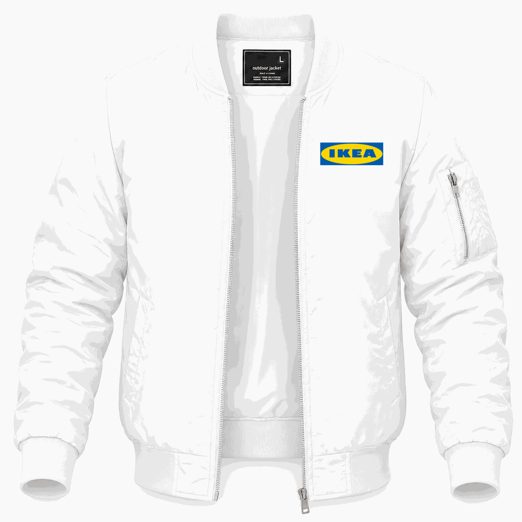 Men's IKEA Lightweight Bomber Jacket - White