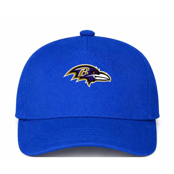 Baltimore Ravens NFL Logo Blue Dad Baseball Cap Hat