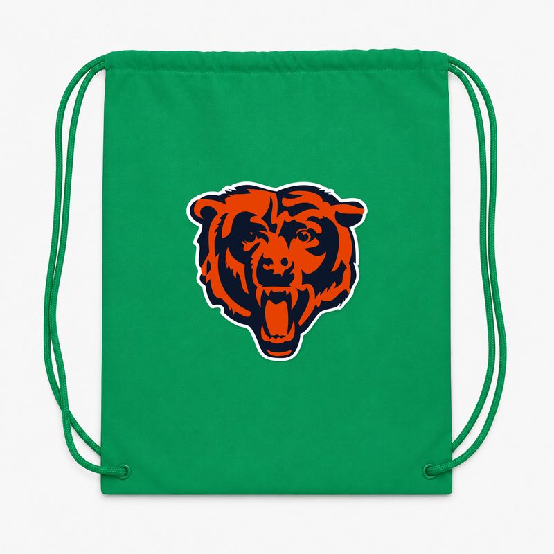 Chicago Bears Drawstring Bag - Green