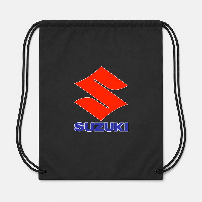 Suzuki Drawstring Bag - Black