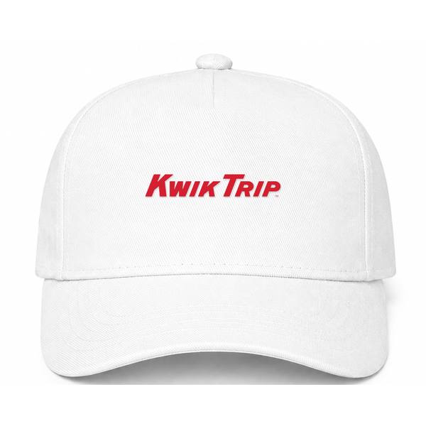 Kwik Trip Logo White Dad Baseball Cap Hat