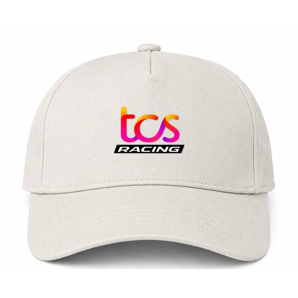 TCS Racing Beige Dad Baseball Cap Hat