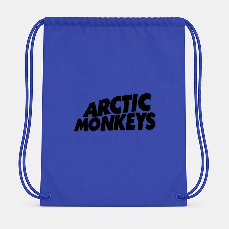 Arctic Monkeys Drawstring Bag - Blue