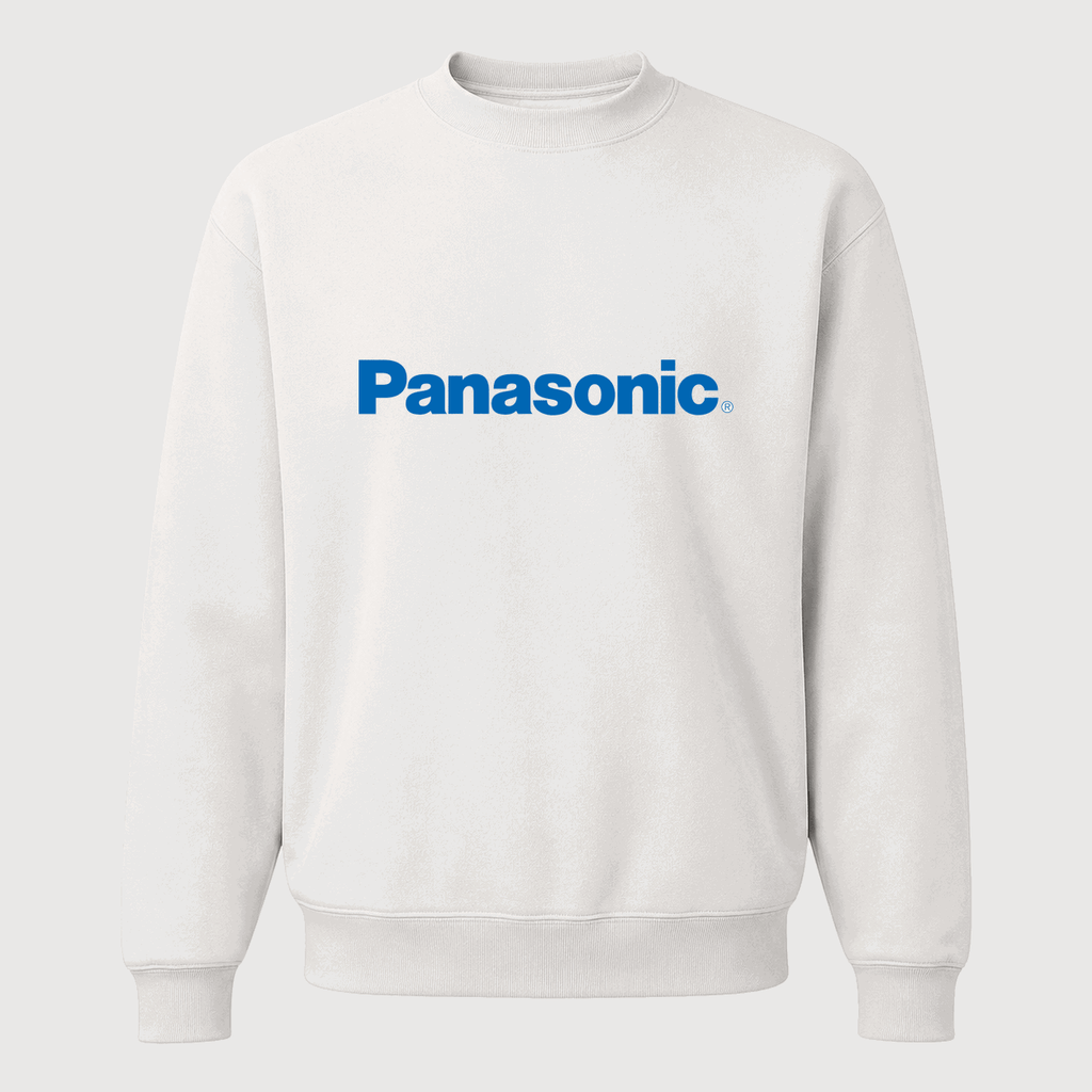 Men's Panasonic Crewneck Sweatshirt - White