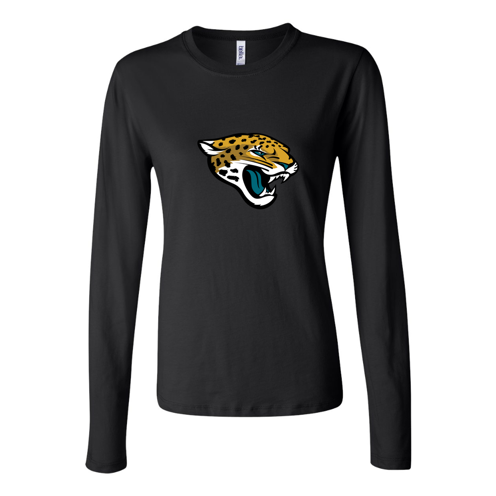 Women's Jacksonville Jaguars Long Sleeve T-Shirt - Black
