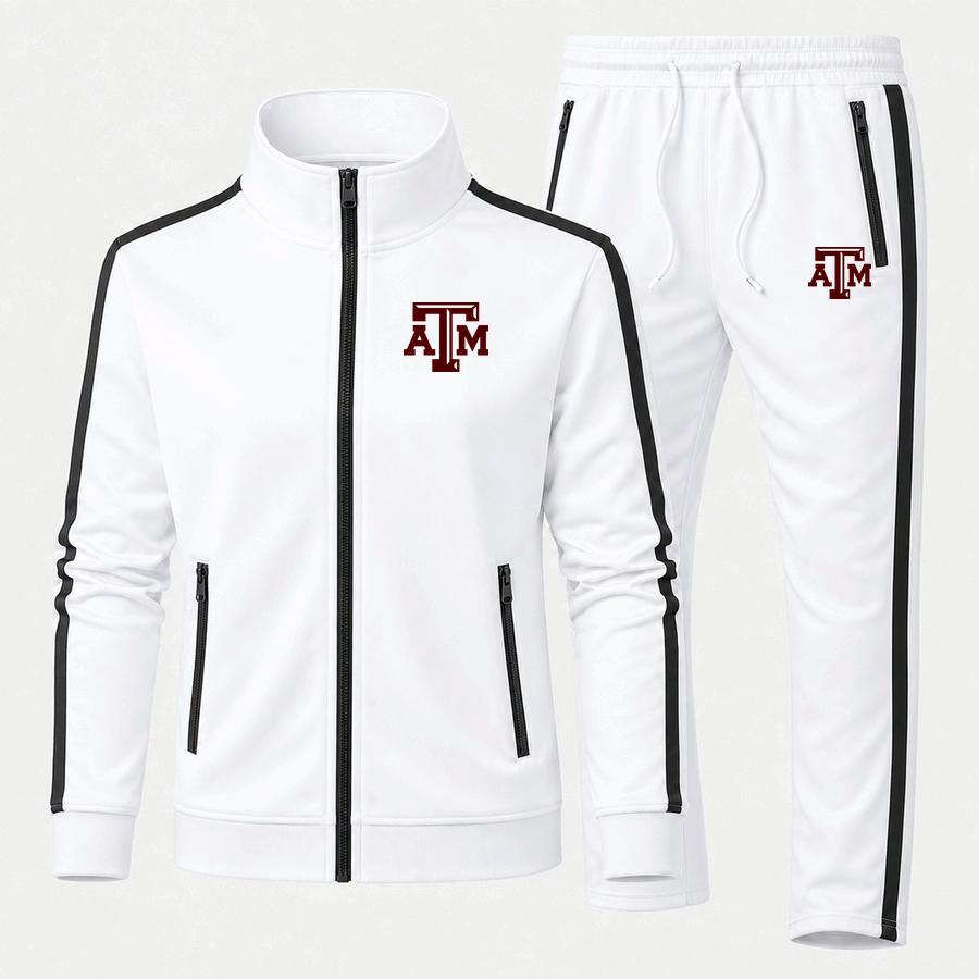 texas am university tracksuit in White