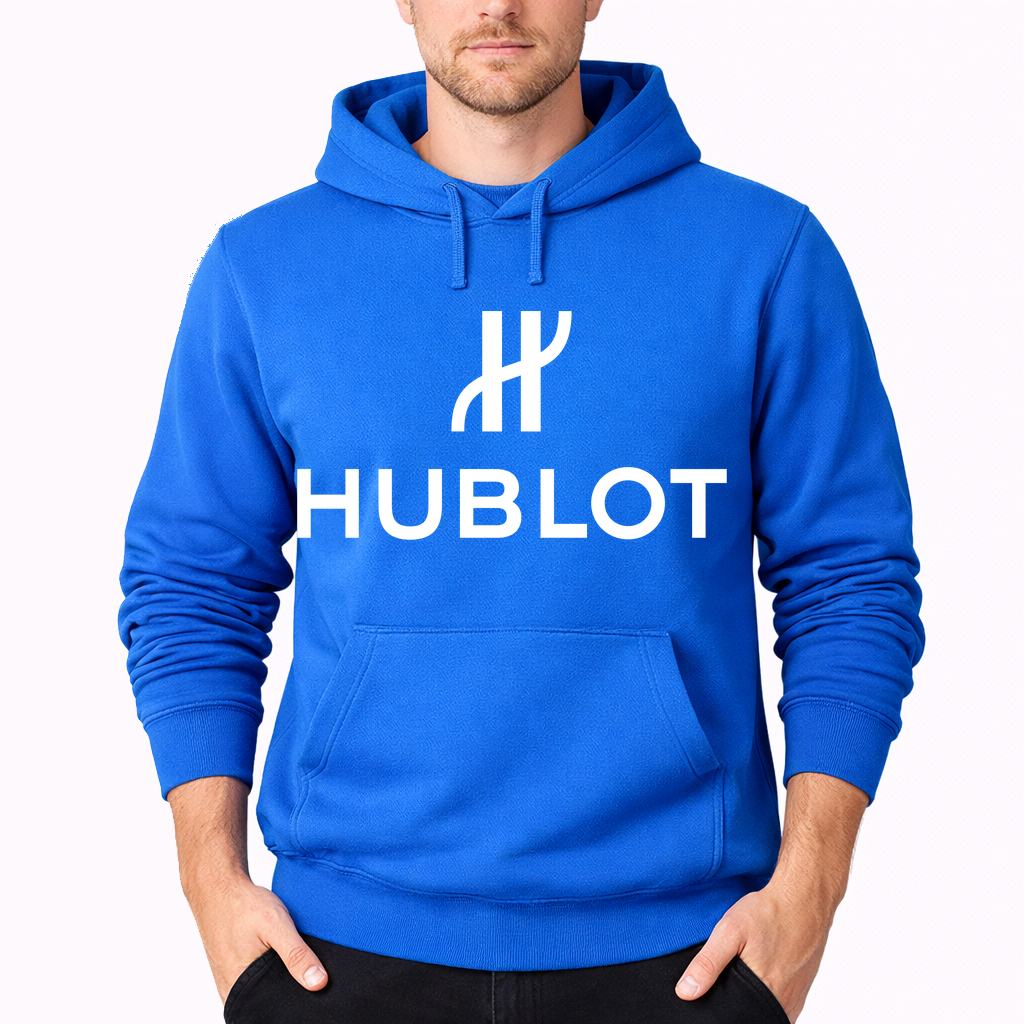 Men's Hublot White Pullover Hoodie - Azure