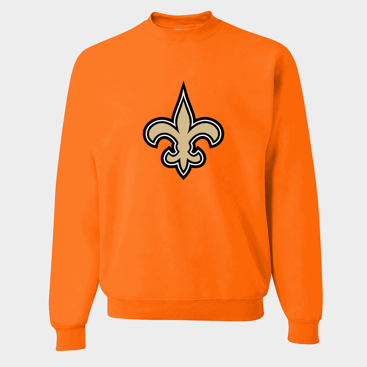 Men's New Orleans Saints Crewneck Sweatshirt - Orange