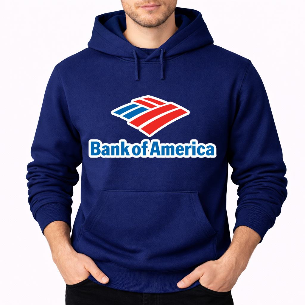 Men's Bank of America Pullover Hoodie - Navy