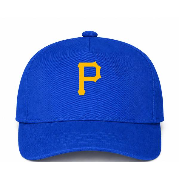Pittsburgh Pirates MLB Logo Blue Dad Baseball Cap Hat