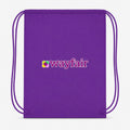 Wayfair Drawstring Bag - Purple