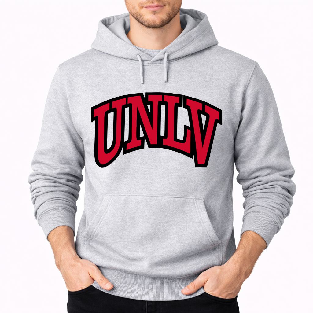 Men's UNLV Rebels Pullover Hoodie - Gray