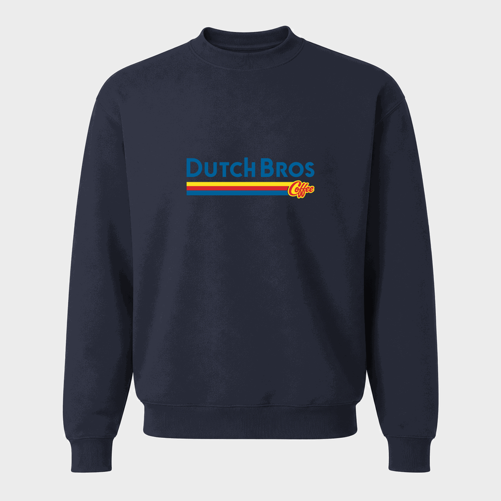 Men's Dutch Bros Coffee Crewneck Sweatshirt - Navy