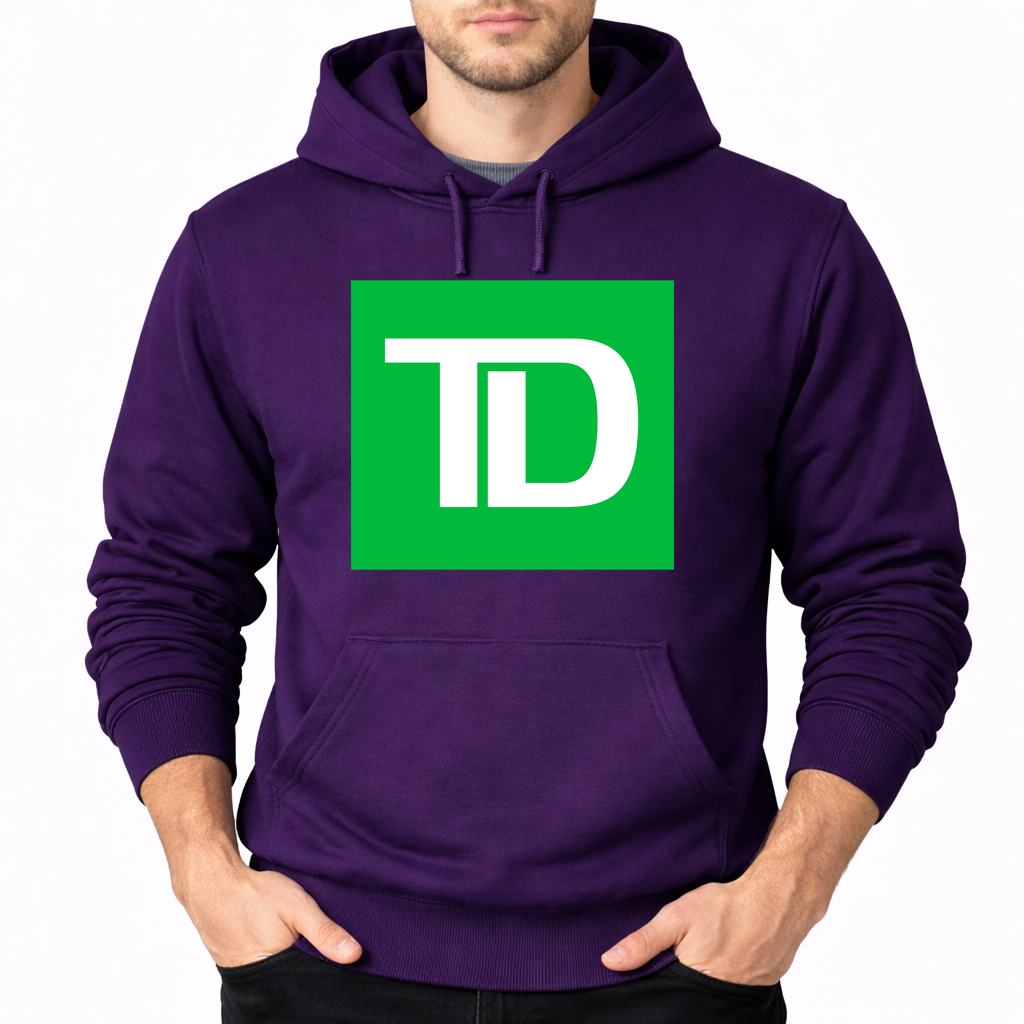 Men's TD Bank Pullover Hoodie - Purple