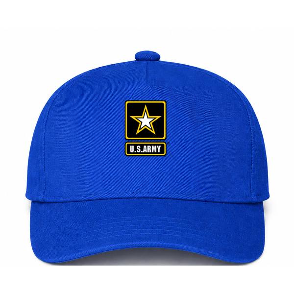 U.S. Army Logo Blue Dad Baseball Cap Hat