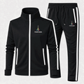 Paris 2024 Olympics white tracksuit in Black
