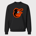 Men's Baltimore Orioles Crewneck Sweatshirt - Black