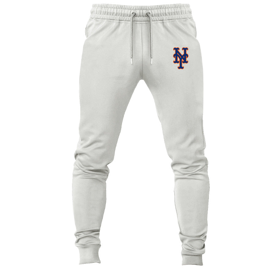 New York Mets joggers sweatpants - White