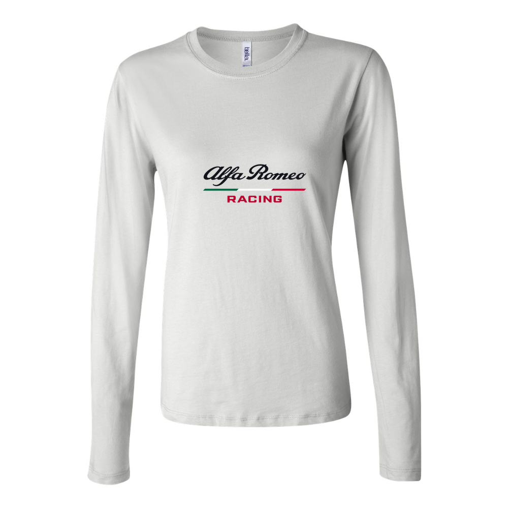 Women's Alfa Romeo Racing Long Sleeve T-Shirt - White