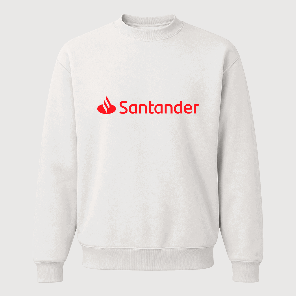 Men's Santander Crewneck Sweatshirt - White
