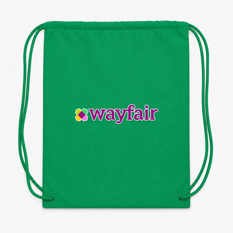 Wayfair Drawstring Bag - Green