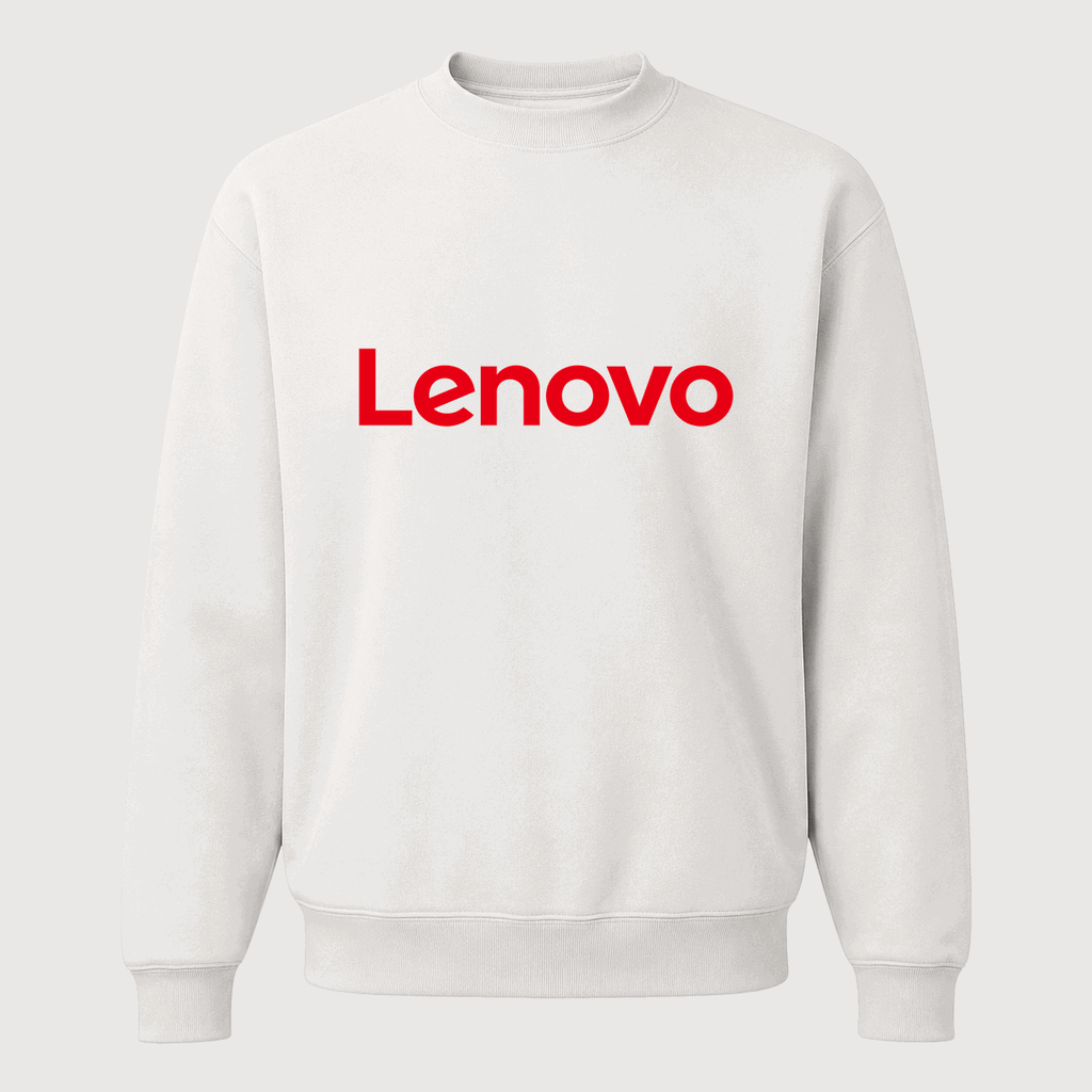 Men's Lenovo Crewneck Sweatshirt - White