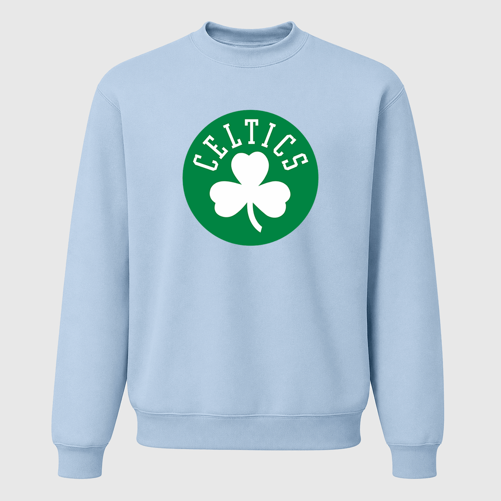 Men's Boston Celtics Crewneck Sweatshirt - Sky Blue
