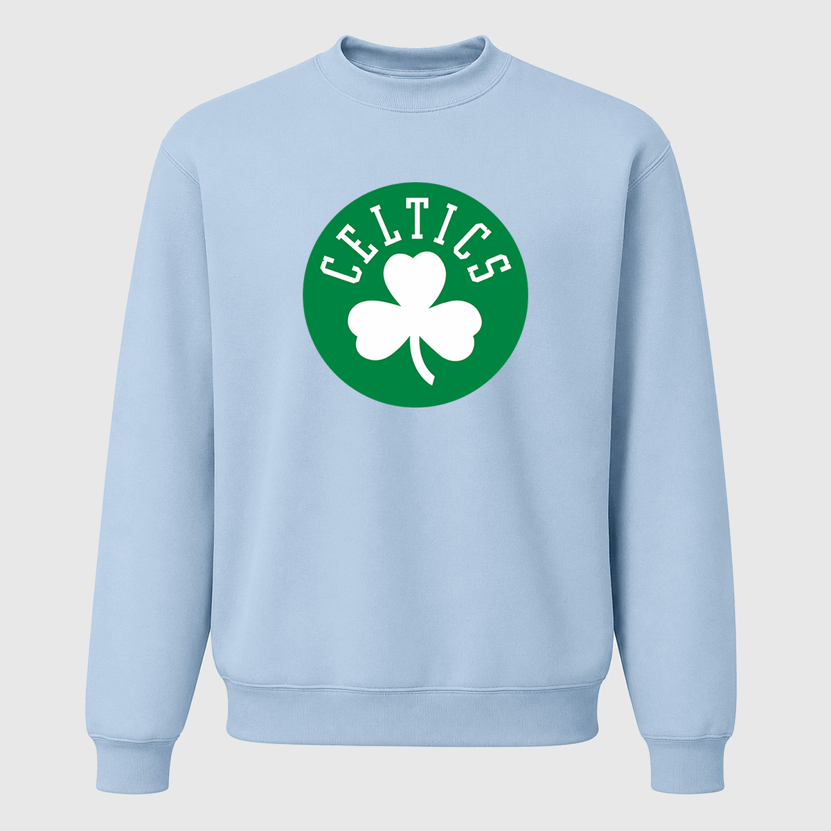 Men's Boston Celtics Crewneck Sweatshirt - Sky Blue