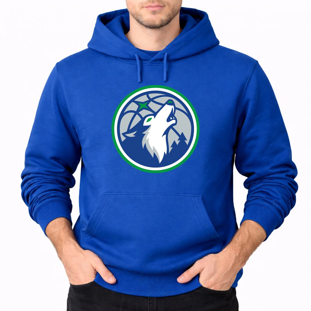 Men's Minnesota Timberwolves Pullover Hoodie - Blue