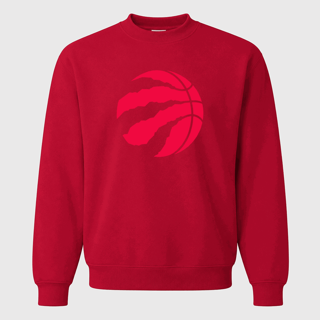 Men's Toronto Raptors Crewneck Sweatshirt - Red
