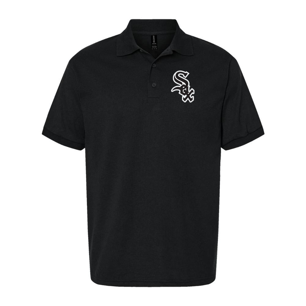 Men's Chicago White Sox Dry Blend Polo - Black