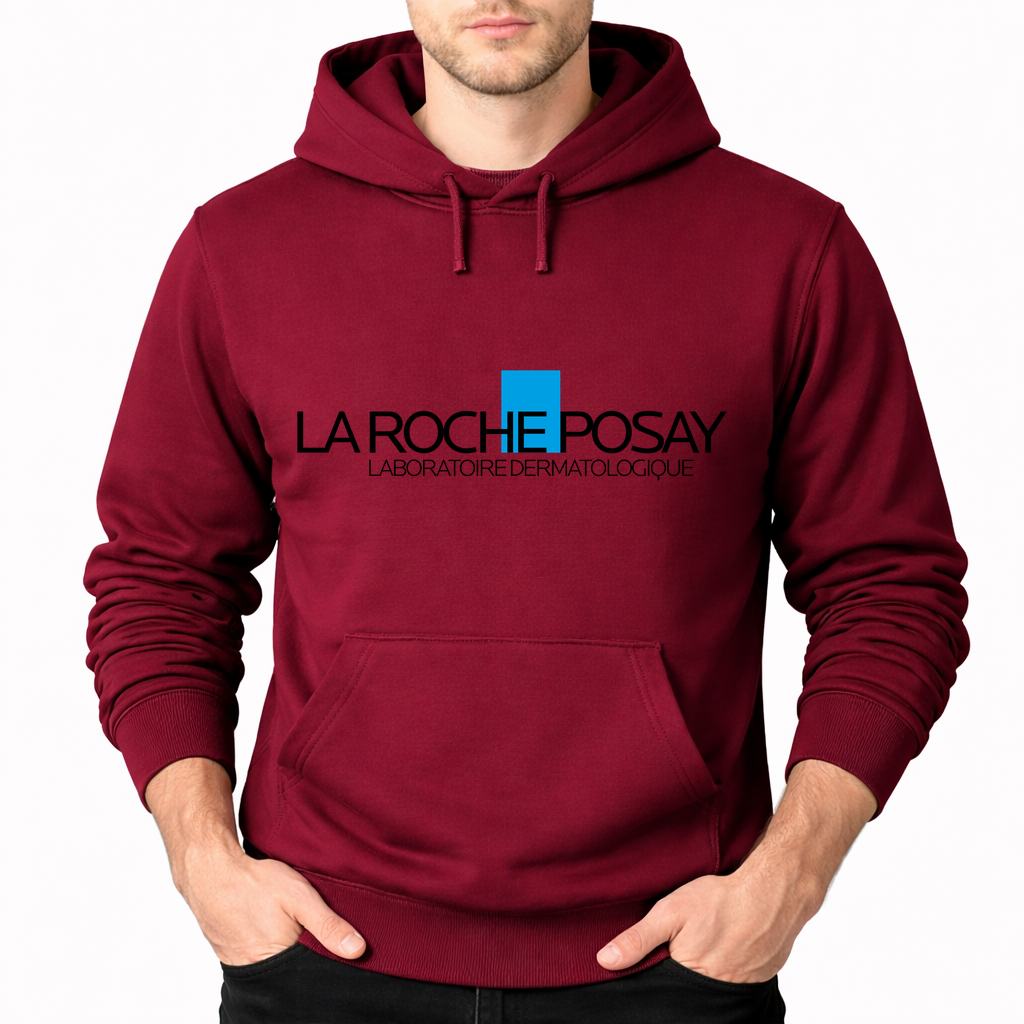 Men's La Roche-Posay Pullover Hoodie - Burgundy