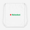 Heineken Drawstring Bag - White