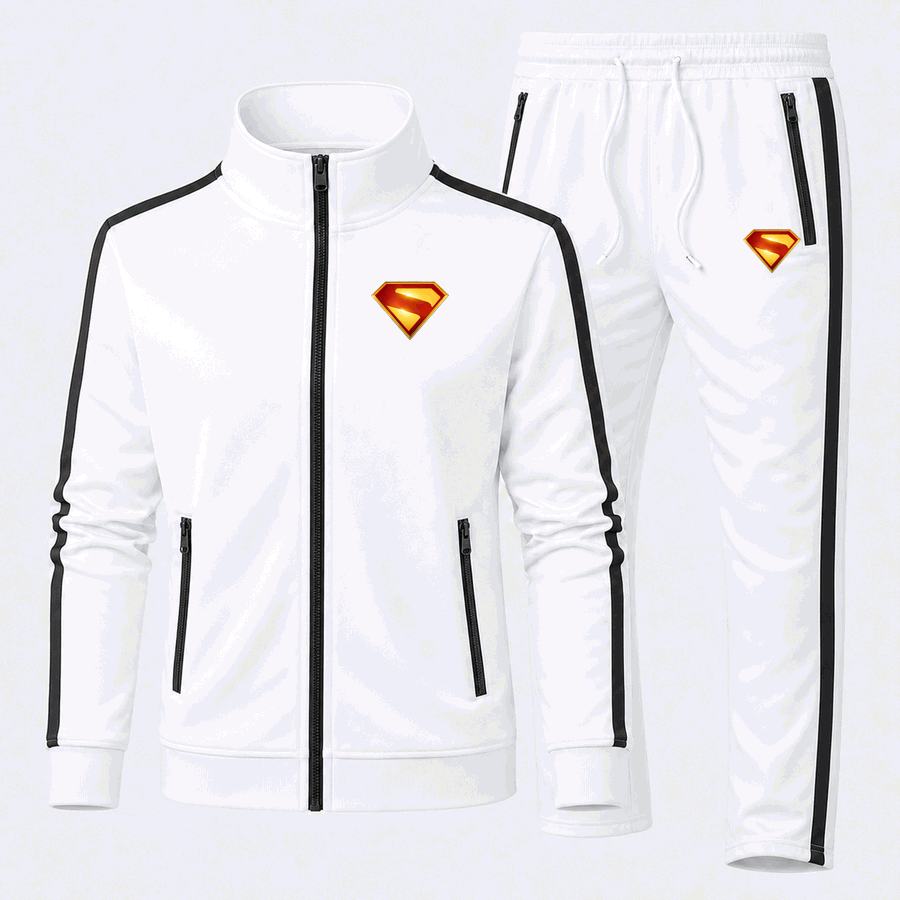 Superman 2025 tracksuit in White