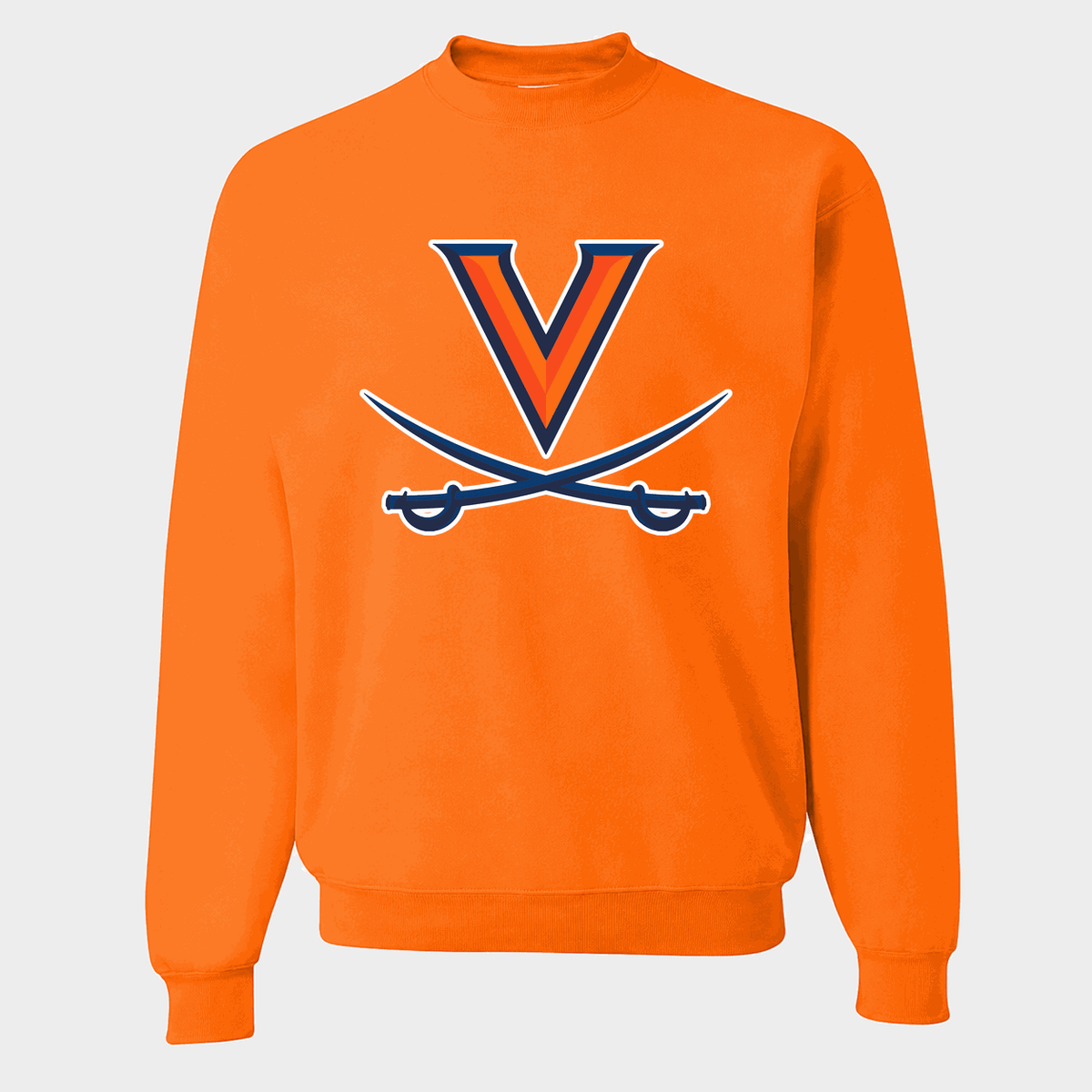 Men's Virginia Cavaliers Crewneck Sweatshirt - Orange