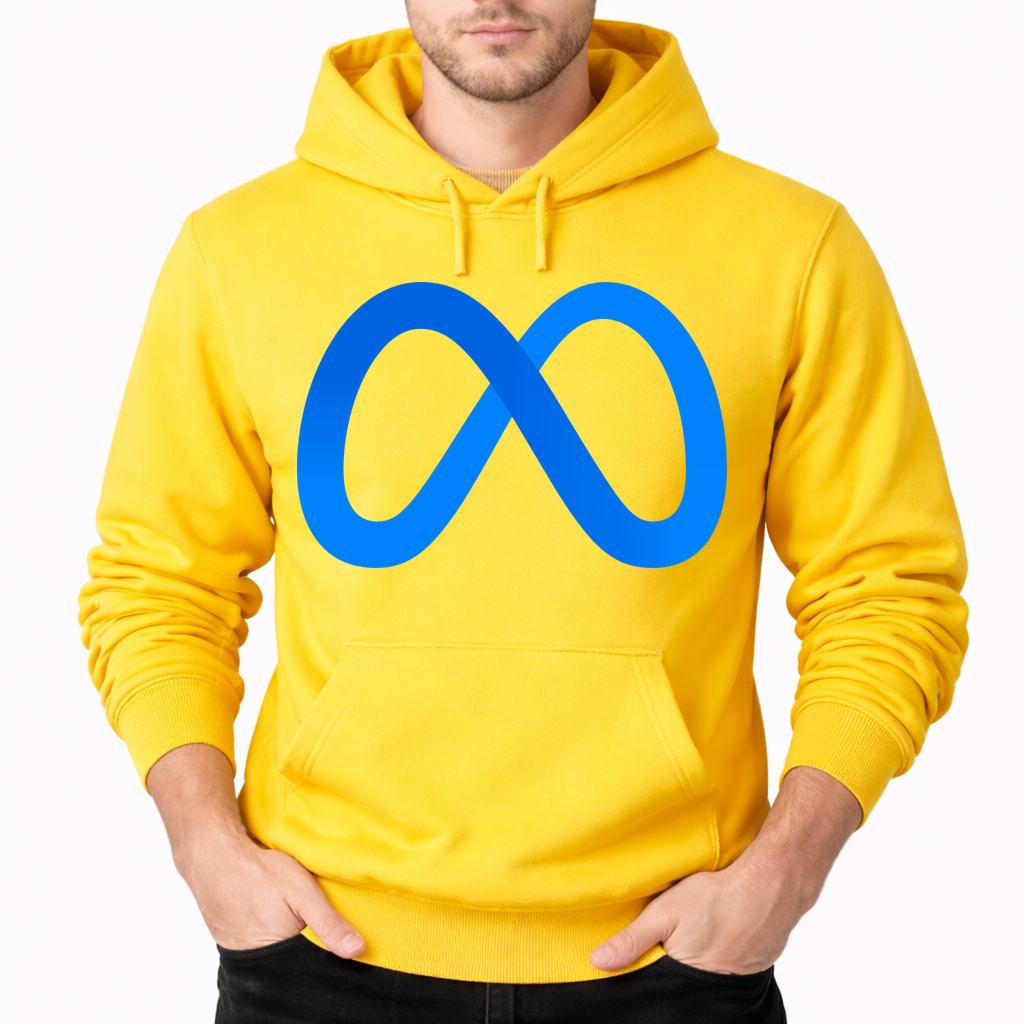Men's Meta Pullover Hoodie - Yellow